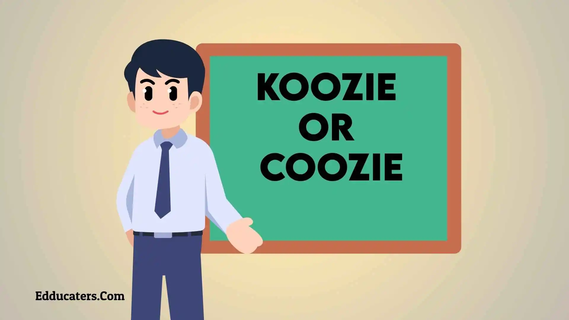Koozie or Coozie