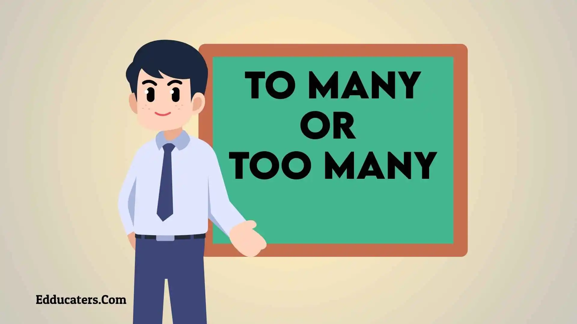 To Many or Too Many