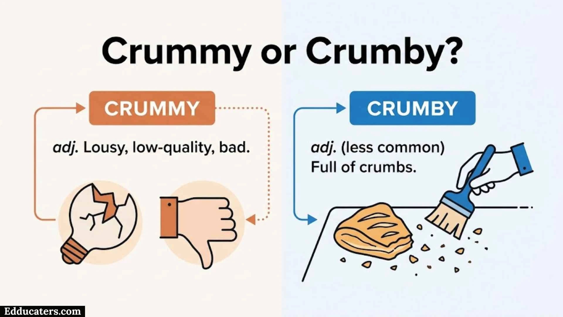 Crummy or Crumby