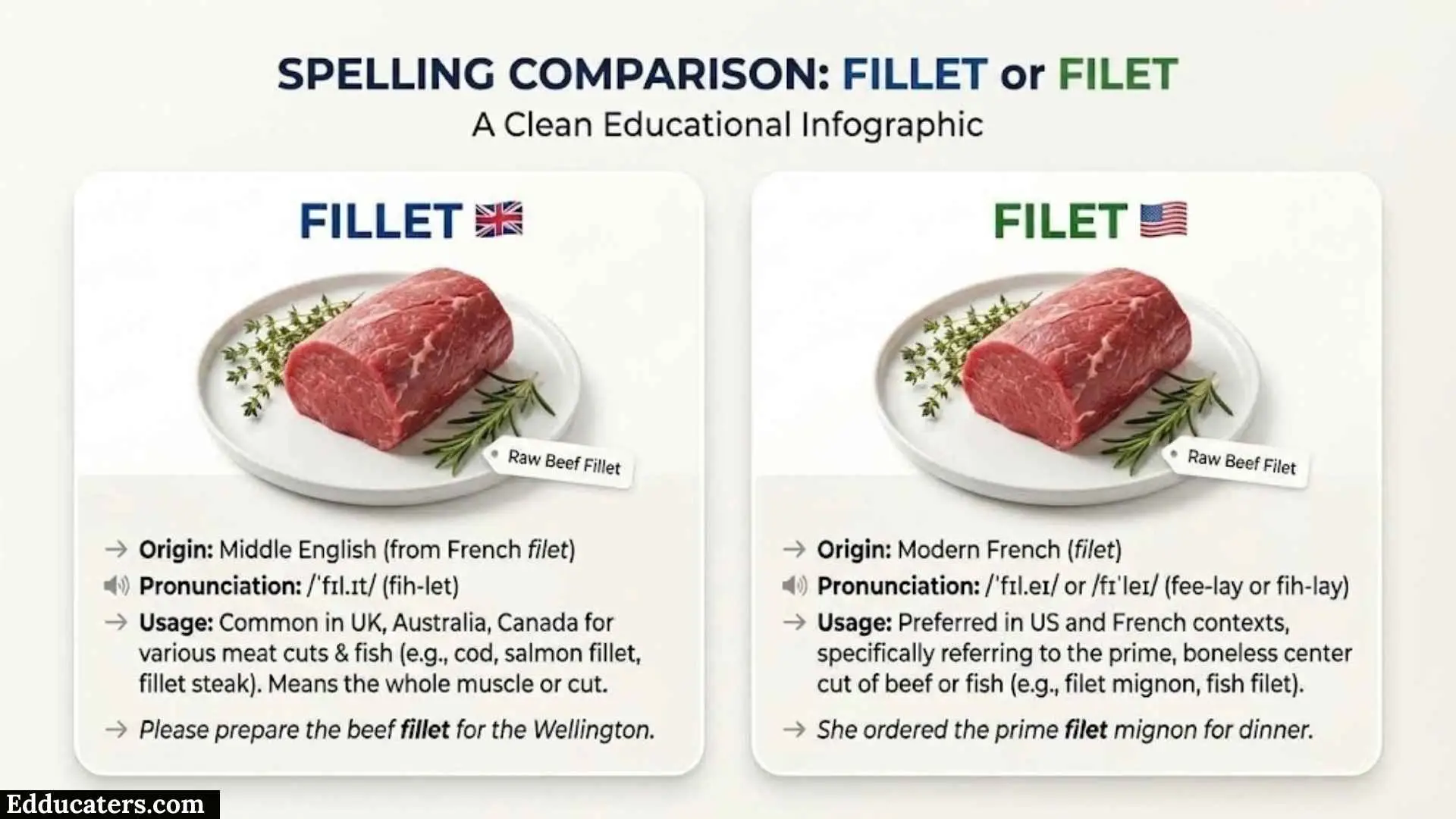 Fillet or Filet