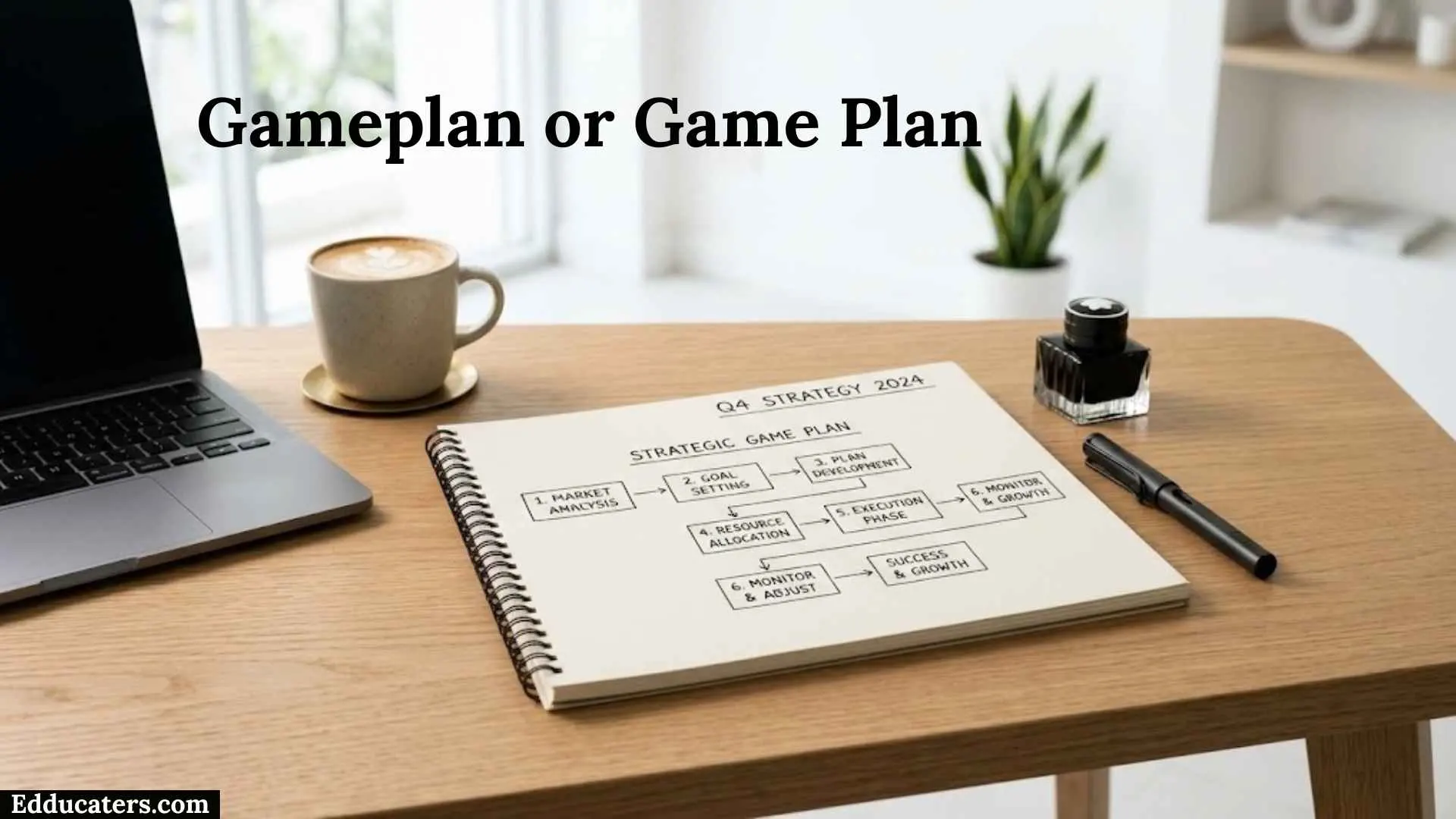 Gameplan or Game Plan