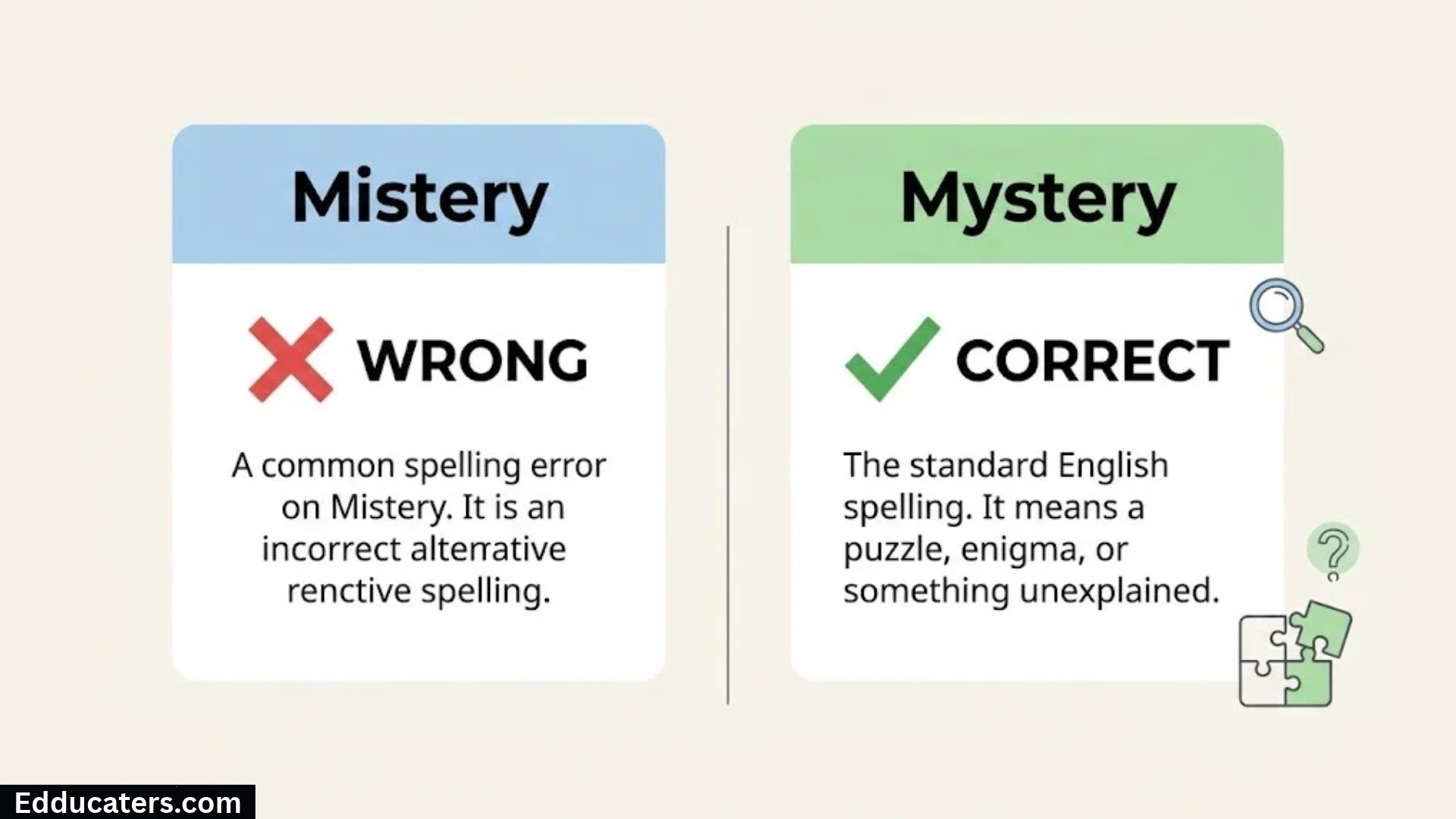 Mistery or Mystery