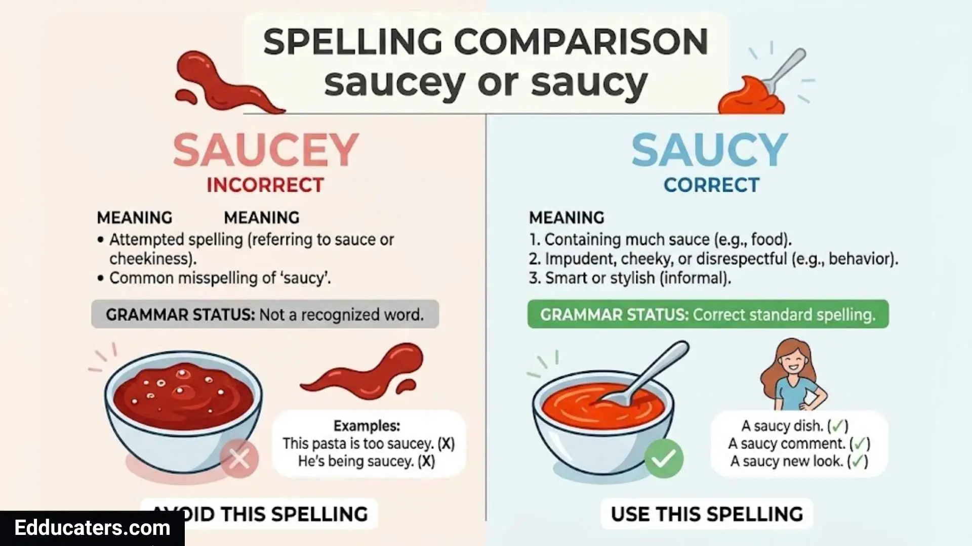 Saucey or Saucy